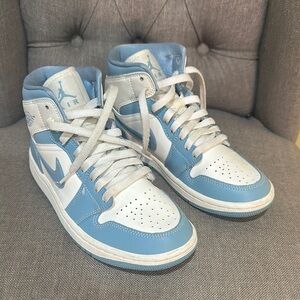 Nike Kids Sneakers - Blue and White